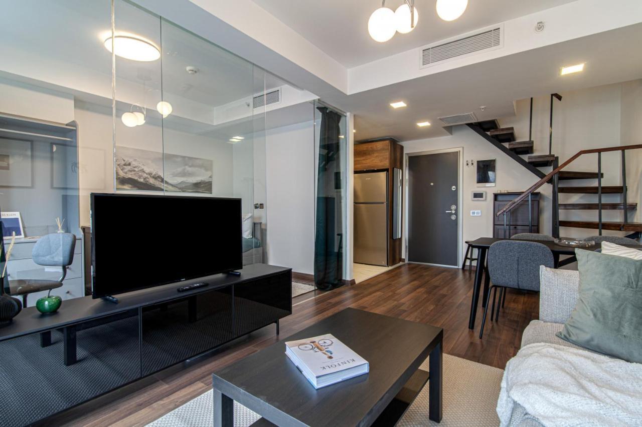 Sleek Residence Flat With Great Location In Sisli Istanbul Bagian luar foto